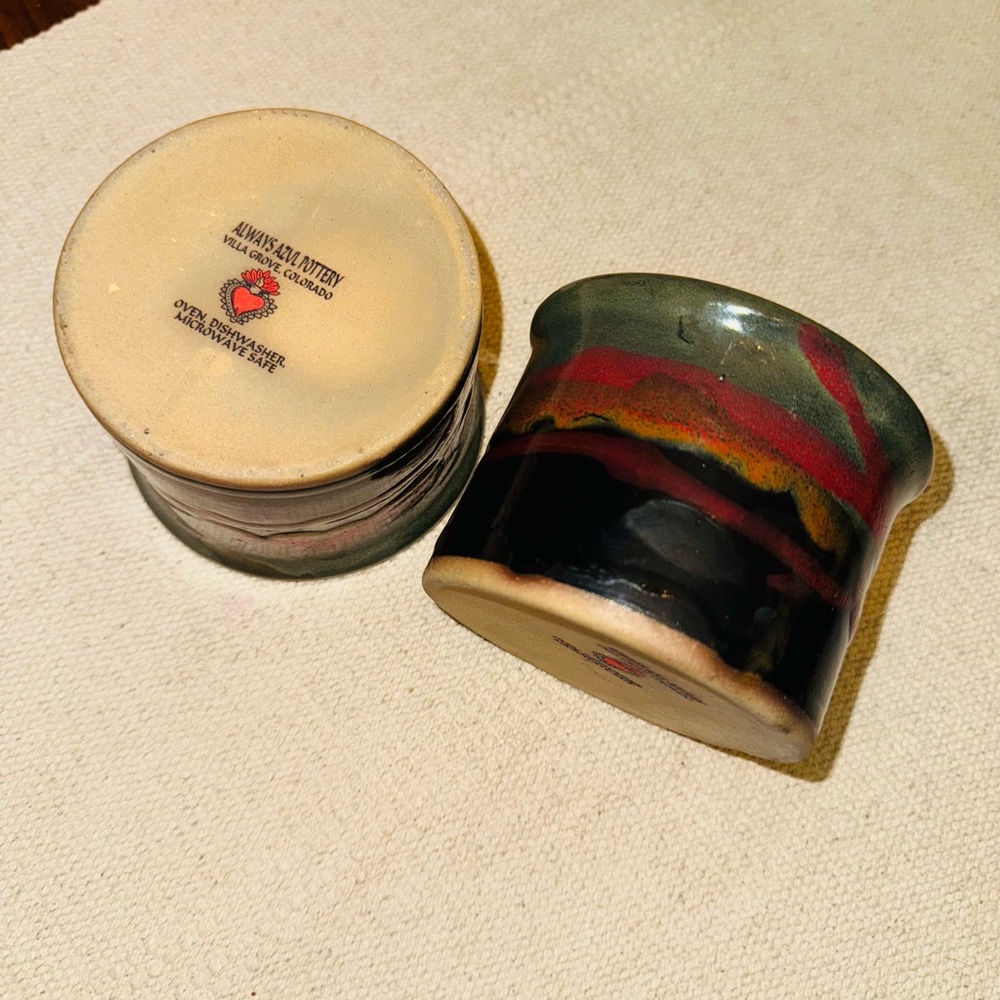 Always Azul Pottery Handcrafted Ceramic Cups
